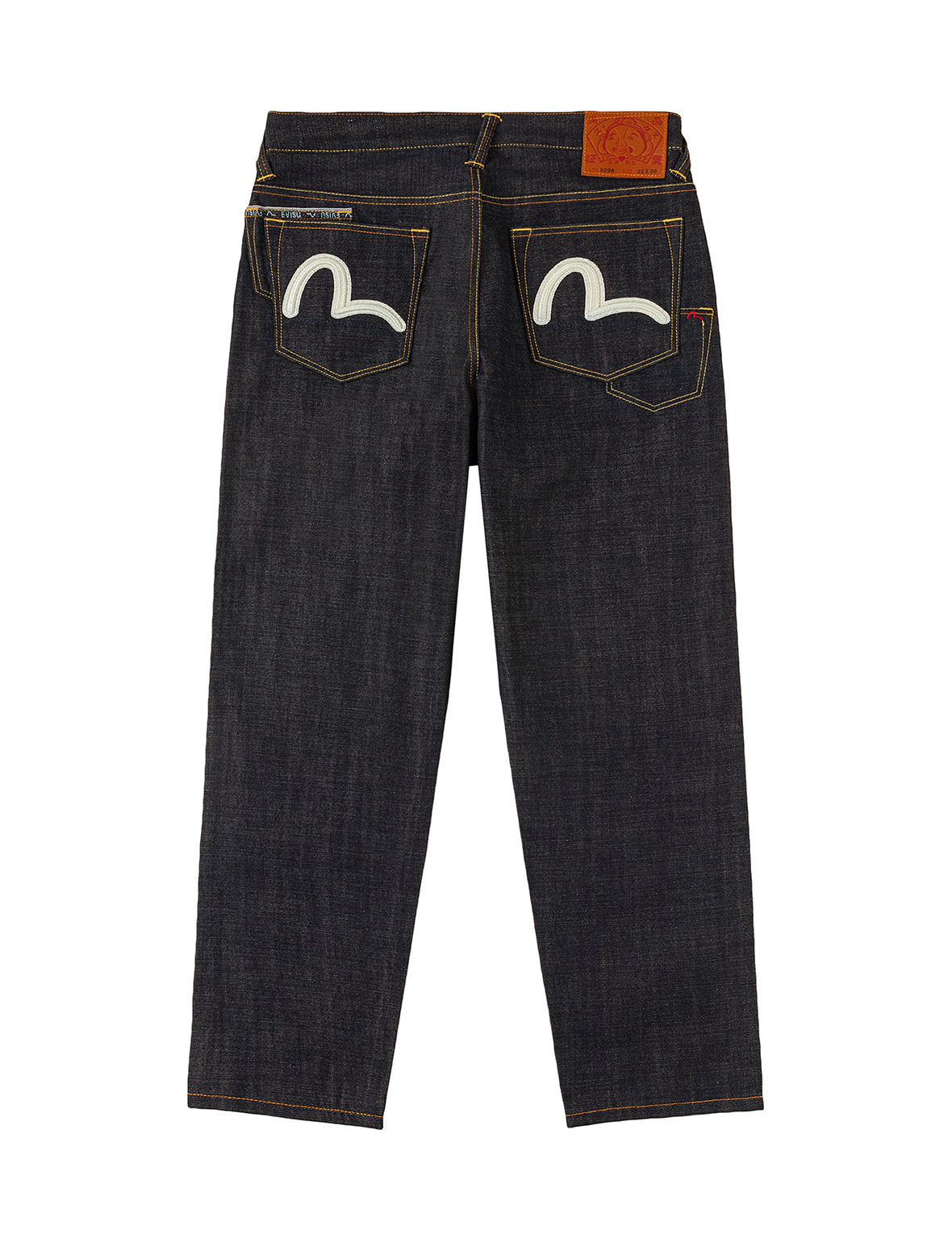 7ポケットロゴカモメ刺繍 ジーンズ #2030